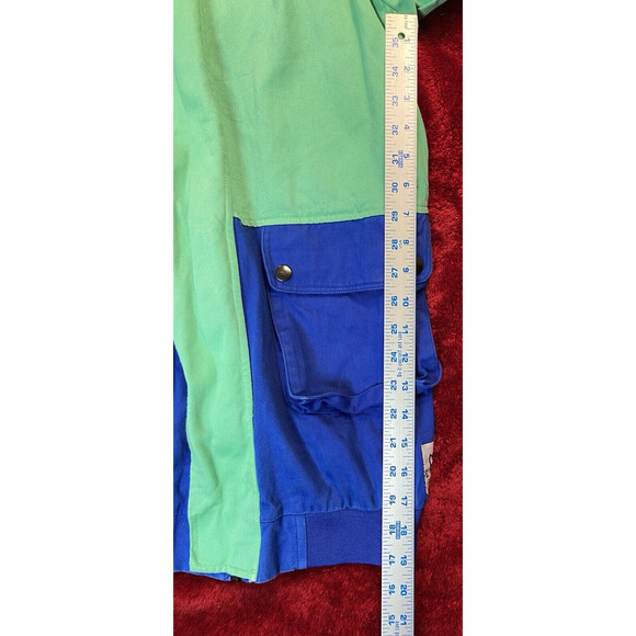 Ethik Worldwide Limited Release Small Rainbow Twill Hood Jacket Coat Y2K Patches - Picture 12 of 13